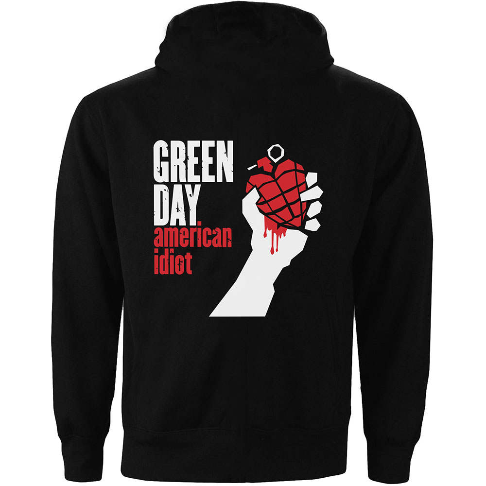 Green Day - American Idiot Veste zip à capuche - Noir